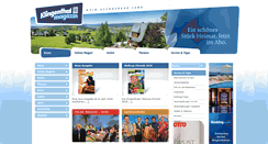 Desktop Screenshot of klingenthal-magazin.de